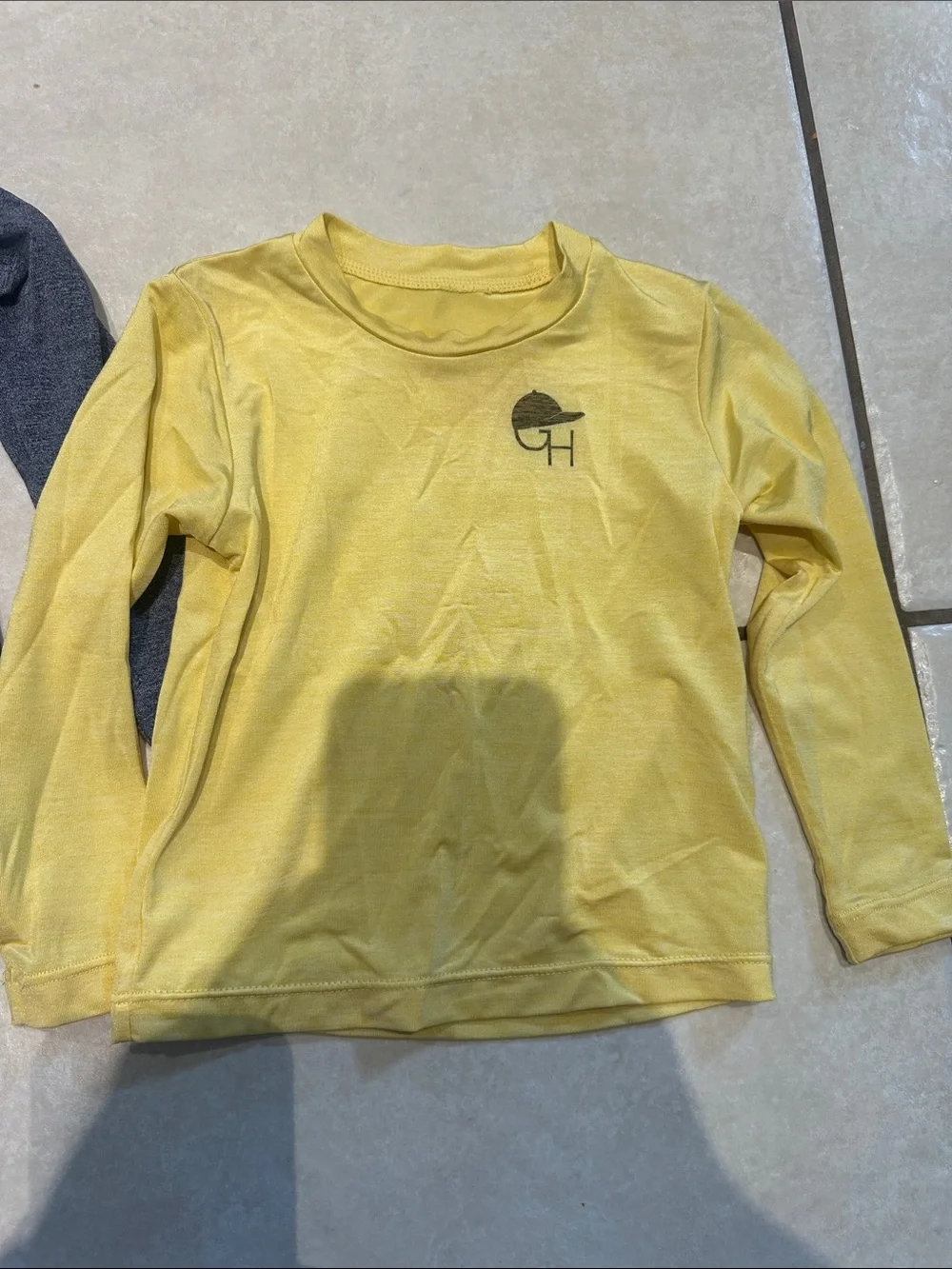 Kids Long-Sleeve Tee - Yellow